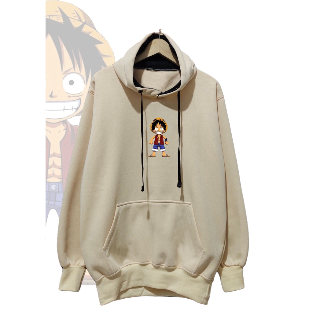 Switer Hudi Anime Hodi Pria Wanita Ful Callor Overisze Hoddie One pece Lufy Keren Terlaris Seindonia