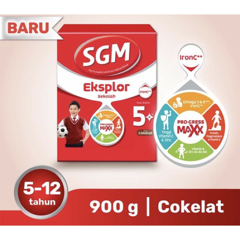 

SGM Eksplor 5 plus Coklat 900 g