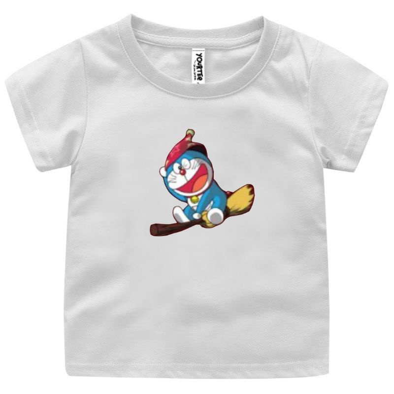 Kaos Doraemon Baju Doraemon Atasan kaos Anak Cowok/Cewek/remaja