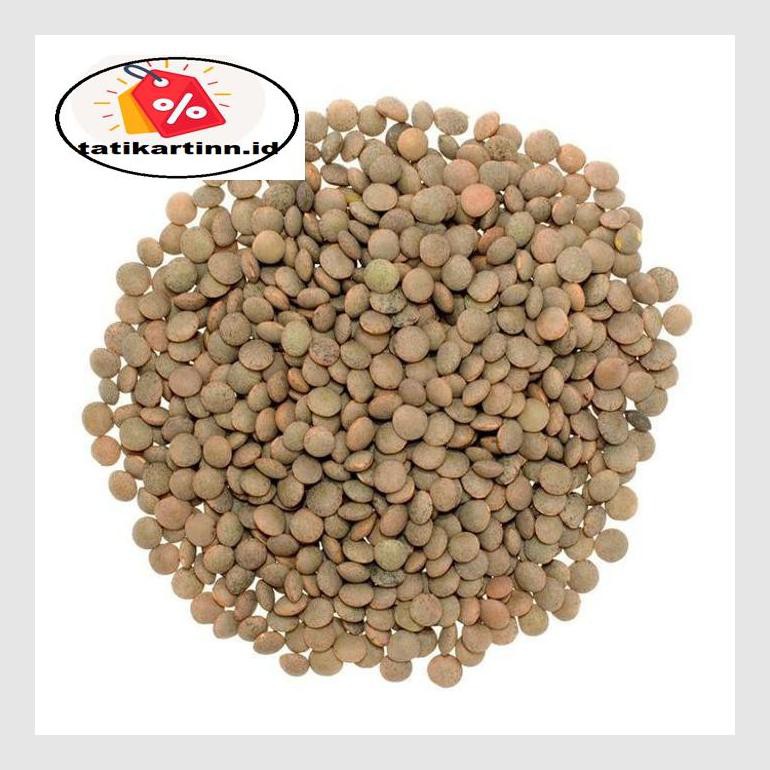 

S50Tat Lentil Coklat ( Brown Lentils ) 500Gr Atr05Ytt
