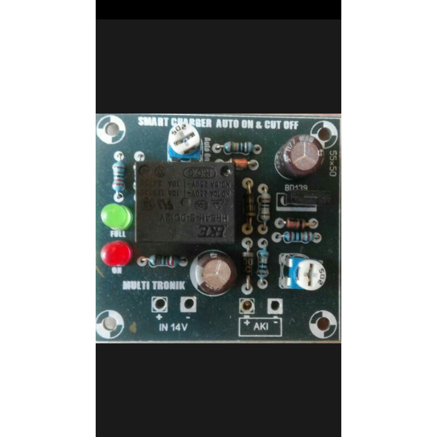 Elektronik - Tool & Kit Charger Aki Otomatis / Auto On & Auto Off Ready Stock