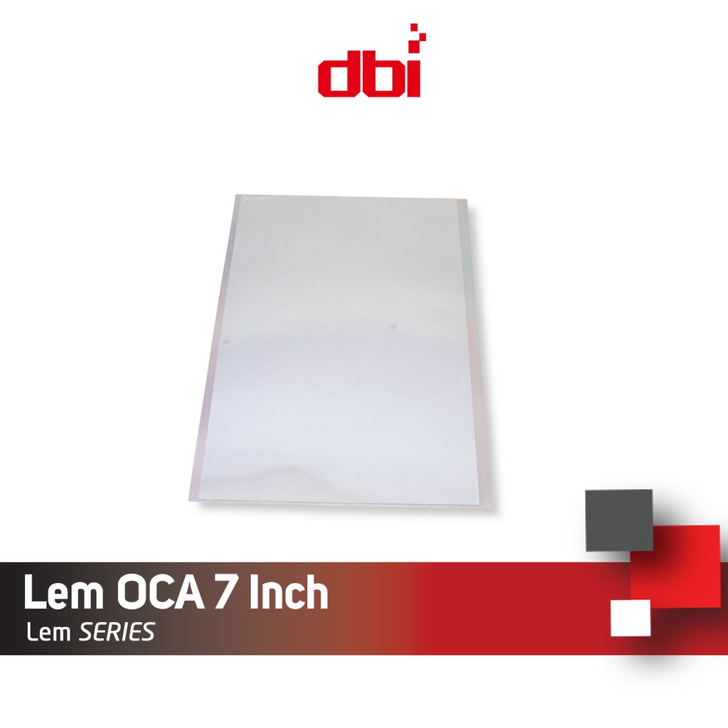 Lem OCA kering Universal 5 5,5 6 6,5 7 8 inch MITSUBISHI