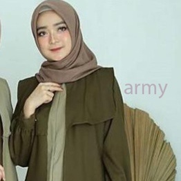 Lena Vania Baju Gamis Muslim 165 Marwah Javina Maxi Model Terbaru Moscrepe Fashion Remaja Kekinian-ARMY
