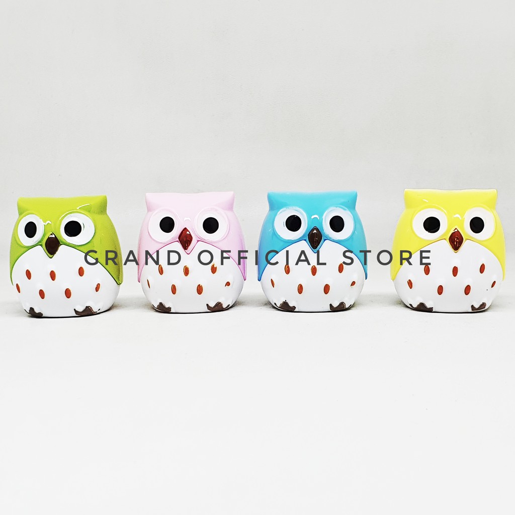 

[GRAND] SHARPENER / RAUTAN FANCY MOTIF OWL 2 LUBANG