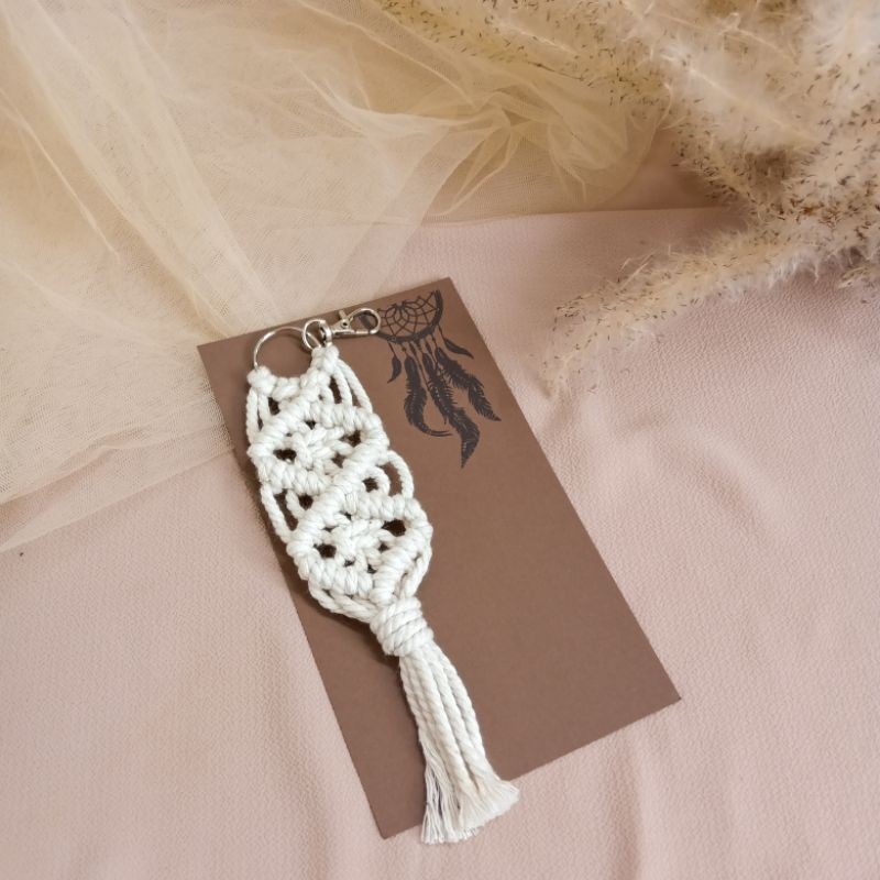 Gift Box Macrame B, Rustic gift box, gift box unik, gift box murah