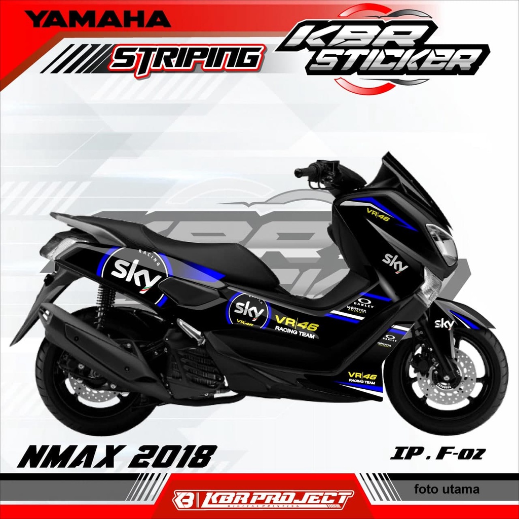 (COD) STICKER STRIPING NMAX 2018 - STICKER STRIPING NMAX 2018  -02