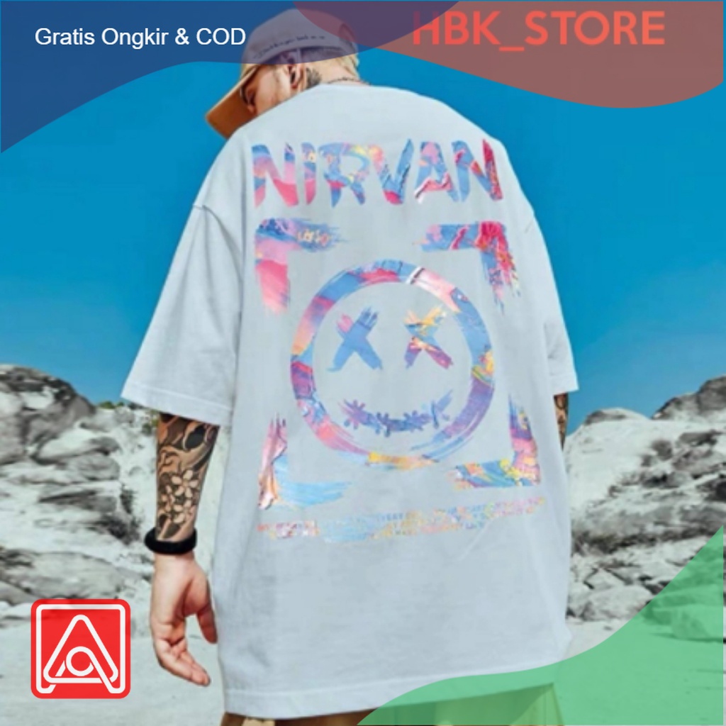 T-Shirt Distro bandung Cowok Cewek Bahan Cotton Combed 30s Kaos Oblong Pria Wanita Korean Kekinian B