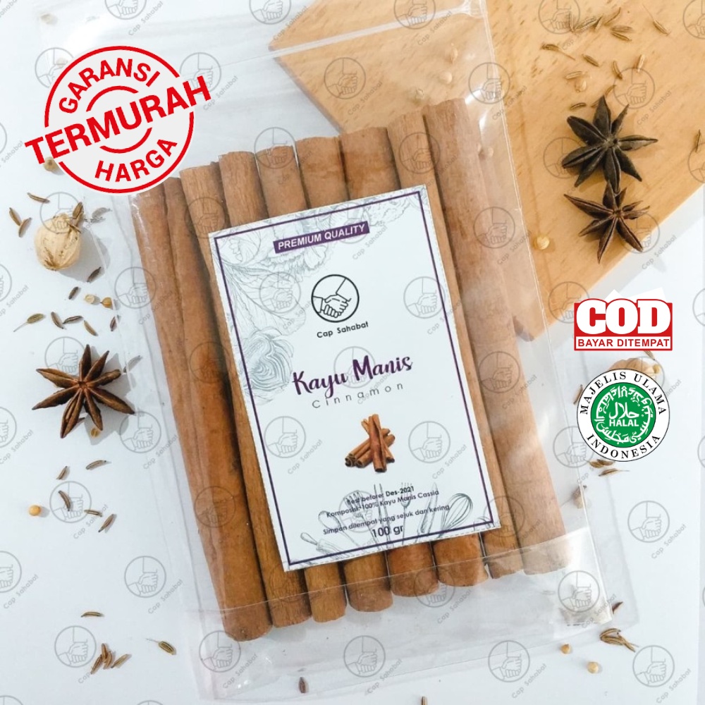 

Kayu Manis Batang Asli 100gr / Batang Kayu Manis Murni 100% / Cinnamon / JSR Rempah Kualitas Premium
