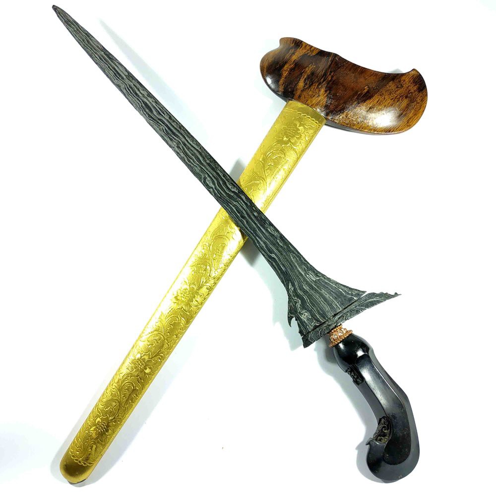 Keris Sepuh Lurus Tumenggung Pamor Setro Banyu Mili Singkir
