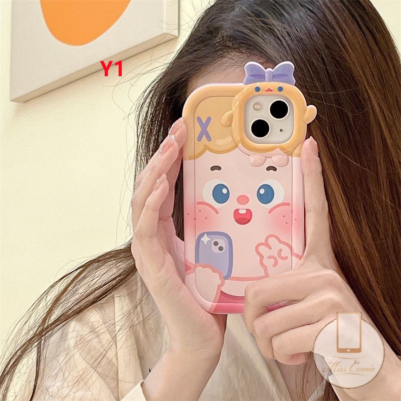 Soft Case Motif Monster Untuk OPPO A15 A17 A16 A57 A17K A55 A54 A16K A12 A96 A95 A74 A76 Reno 7 5 5F 4F A15s A5s A77s A7 A53 A9N A16 A16 A3
