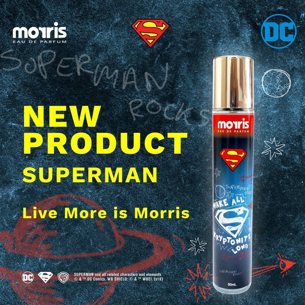 Morris Eau De Parfum Teen Super Hero 50 ml