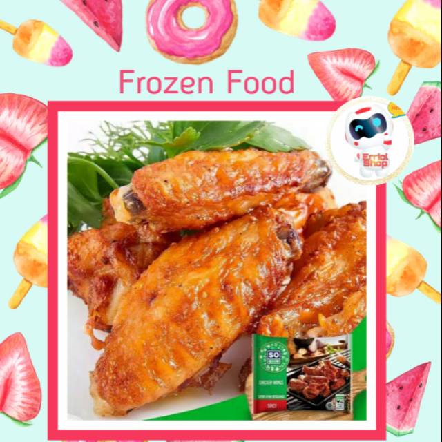 

PREMIUM CHICKEN CUT SPICY SO GOOD 400Gr AYAM POTONG BUMBU SPICY INSTANT