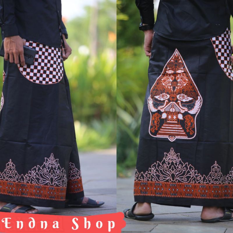 Sarung Batik Wayang Gunungan
