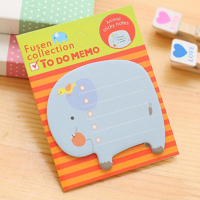 Memo Sticky Note Animal Memo Note-7