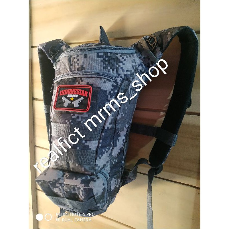 free.. mblem!!! tas ransel army  tacitical sepedah gunung outdoor BMX MTB dll