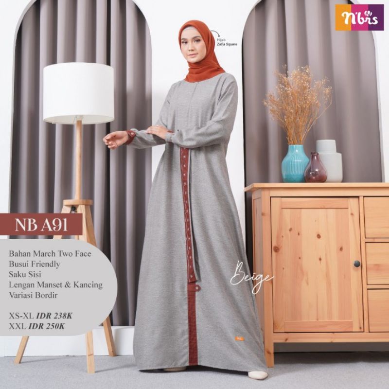 GAMIS NIBRAS DEWASA NB A91 TERBARU 2021