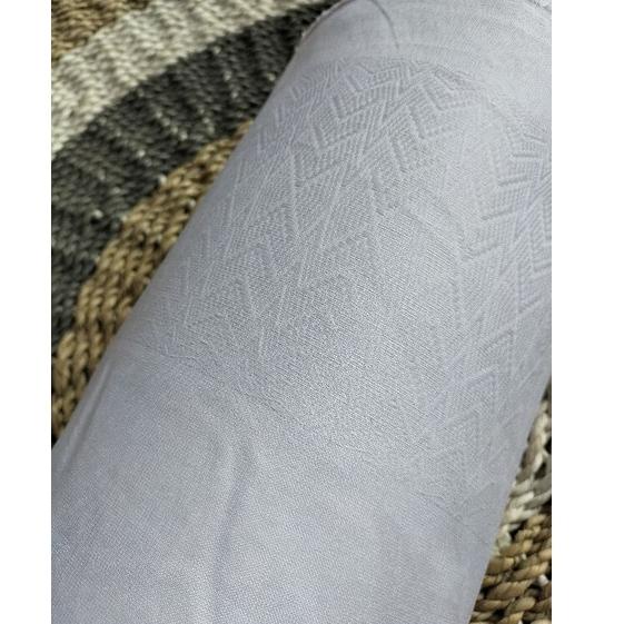 KDU.307113 ▫ putih bersih || kain katun madinah motif bordir sama sisi || kain katun madinah motif |