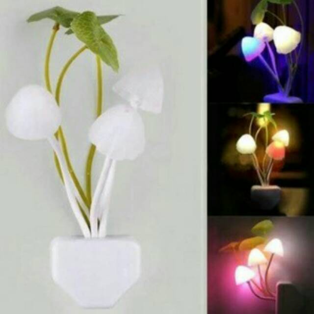 Mushroom avatar night lamp / lampu tidur malam