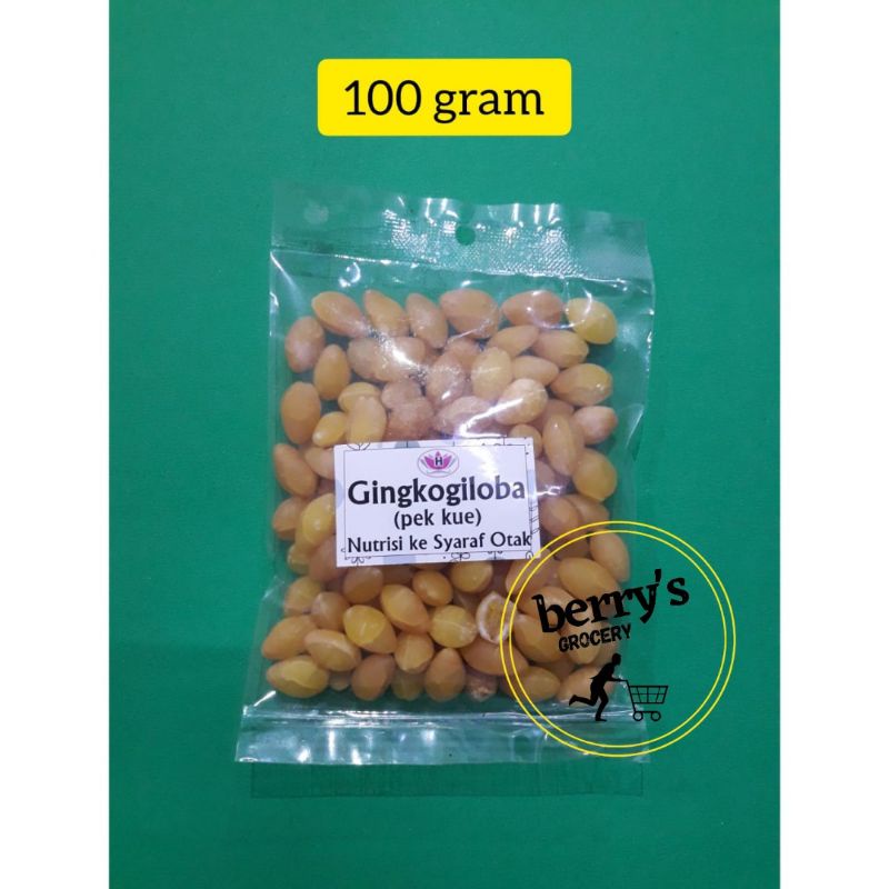 

Ginkgobiloba / pek kue / pek kuo 100 gram