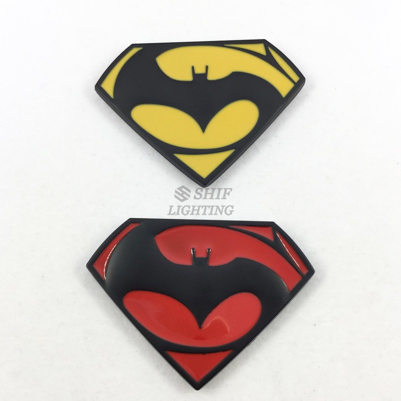 Stiker Emblem Logo Batman Dark Knight Bahan Metal Untuk Mobil / Motor