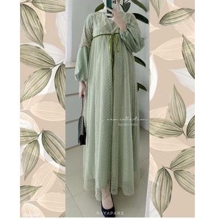 GAMIS BRUKAT MODERN GAUN BRIDESMAID GAUN WISUDA GAMIS TILE DOTY