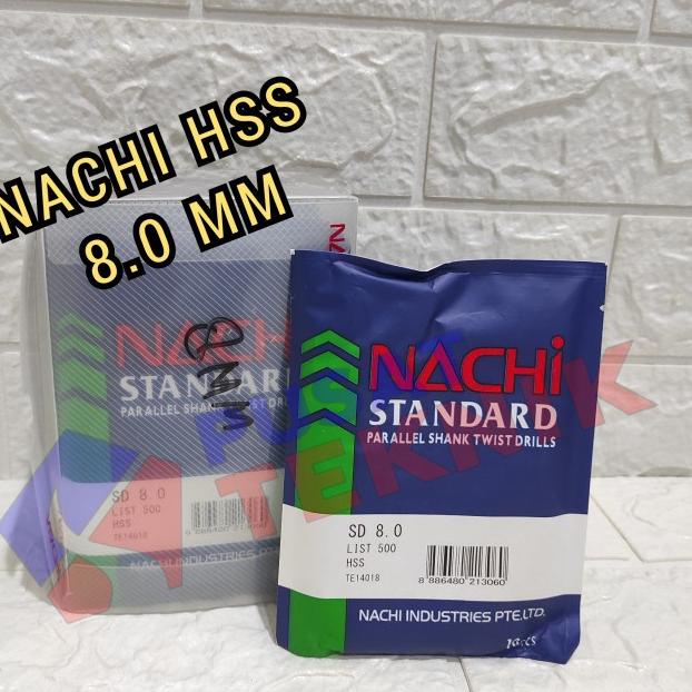 MATA BOR BESI NACHI 8.0 MM - NACHI 8 MM - MATA BOR NACHI 8.0 MM