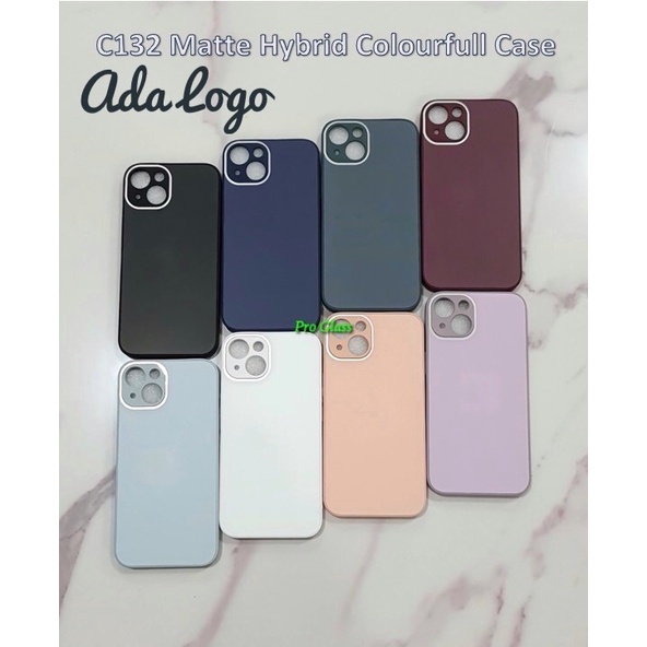 C132 Iphone 11 / 11 PRO / 11 PRO MAX / 12 / 12 MINI / 12 PRO / 12 PRO MAX Matte Colourfull Hybrid Silicone Case