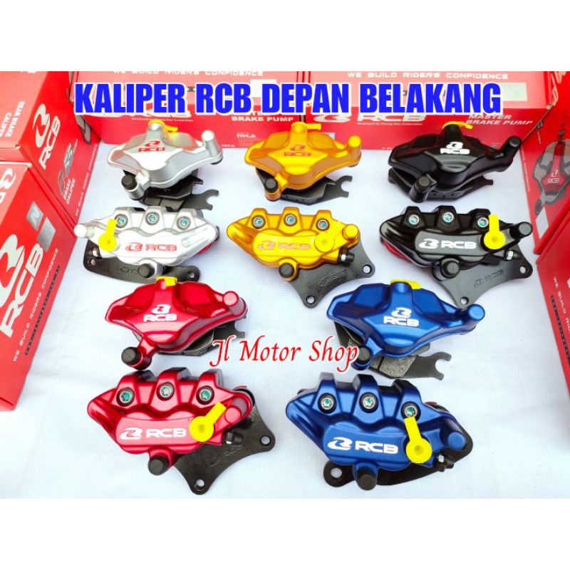 KEPALA BABI KALIPER CALIPER RCB DEPAN S1 BELAKANG S55 VIXION R15 JUPITERX KING TIGER CBR150 SATRIA FU GSX CB150 MX NEW CB150R CBR150R VIXION R 155 XSR R15  V1 V2 V3 V4 MT15 SATRIA FU GSX SATRIA RU 120 2 TAK VARIO 160 PCX ADV DLL