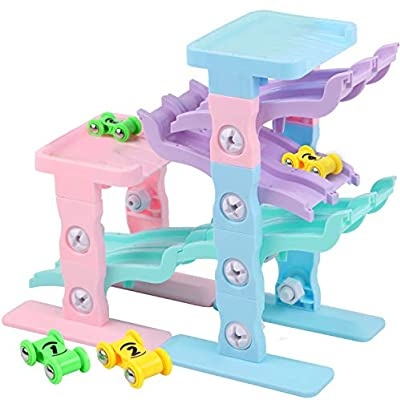 IBU & BAYI MAINAN & AKTIVITAS BAYI MAINAN ANAK DIY BONGKAR PASANG REL