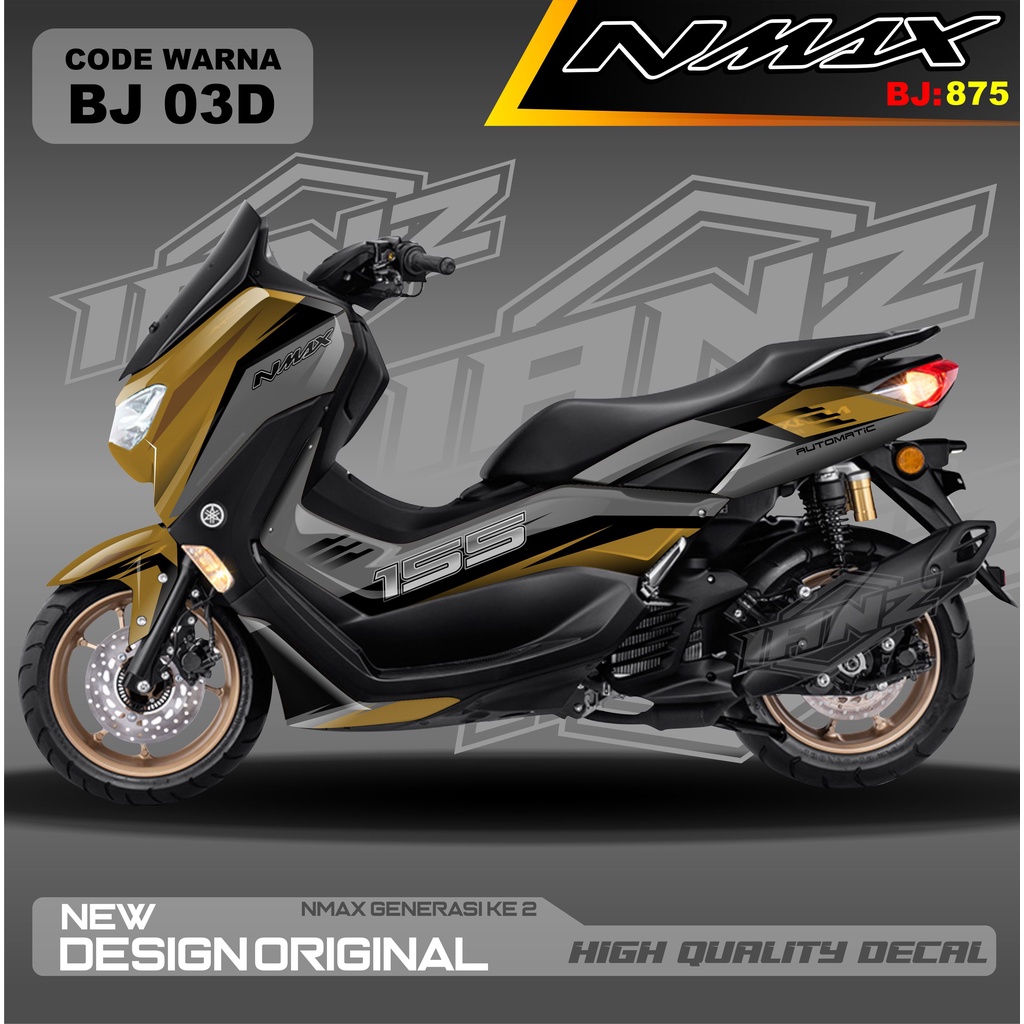 DECAL STIKER NEW NMAX FULL BODY MOTOR / DECAL FULL BODY NMAX