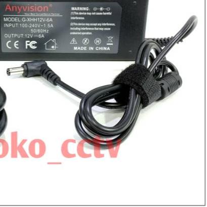 ➼ Adaptor 6A 12V DC Adaptor 12v 6a Anyvision Adaptor Cctv Adaptor Dvr 12V 6A ➣