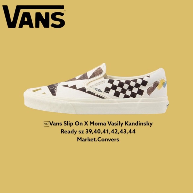 Vans Slip On x Moma Vasily Kandinsky Original