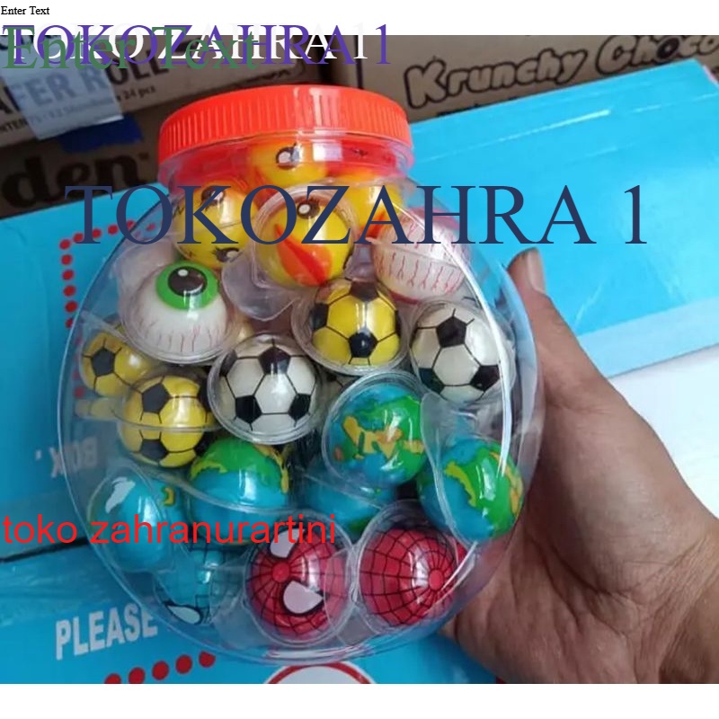 

Permen lunak bentuk bola 1 toples isi 50pcs
