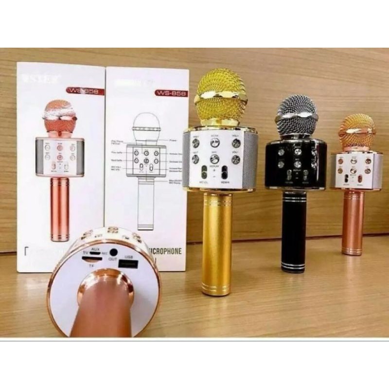 MIC BLUETOOTH KARAOKE