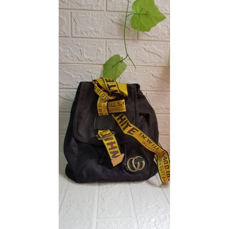 Tas Ransel Wanita Off White