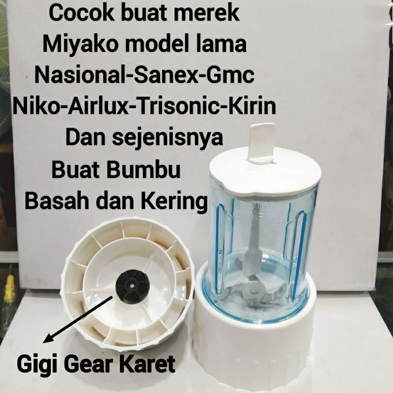 Coper  , Choper blender bumbu set model miyako - national