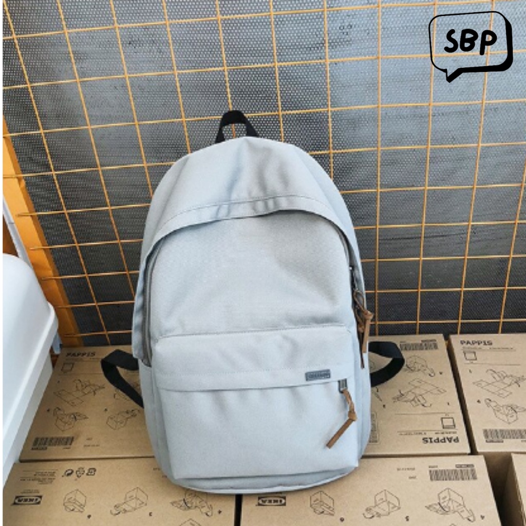 Tas Ransel - Backpack Polos Premium Multifungsi Stylish Pria/Wanita Model Terbaru 2022