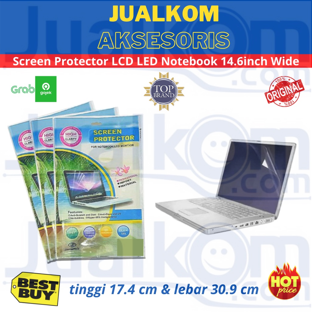 [BELI 3 GRATIS 1] Screen Protector Notebook 14.6&quot; WIDE