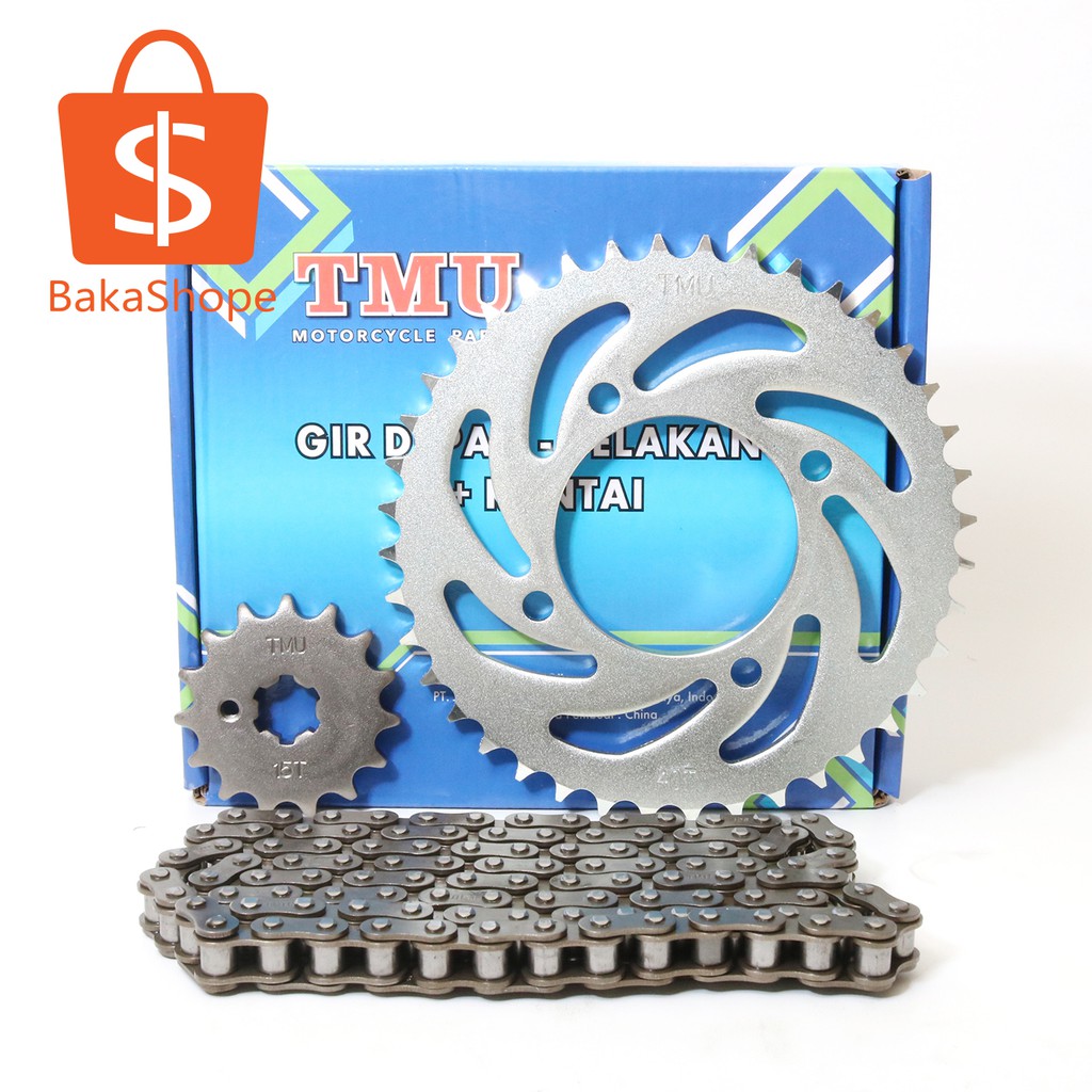 GEAR GIR SET 40T 15T 428 108L Yamaha Vega ZR Jupiter Z 2011