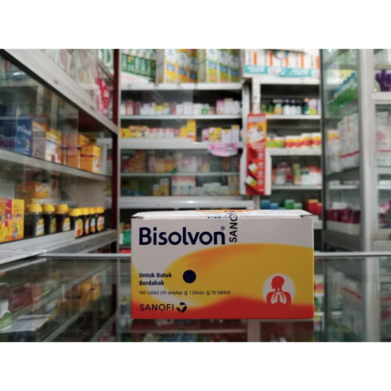 BISOLVON STRIP ISI 10 TABLET | UNTUK BATUK BERDAHAK - ED 05/2025