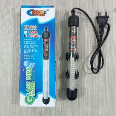 SEA STAR HX906 150 WATT Heater pemanas penghangat aquarium.