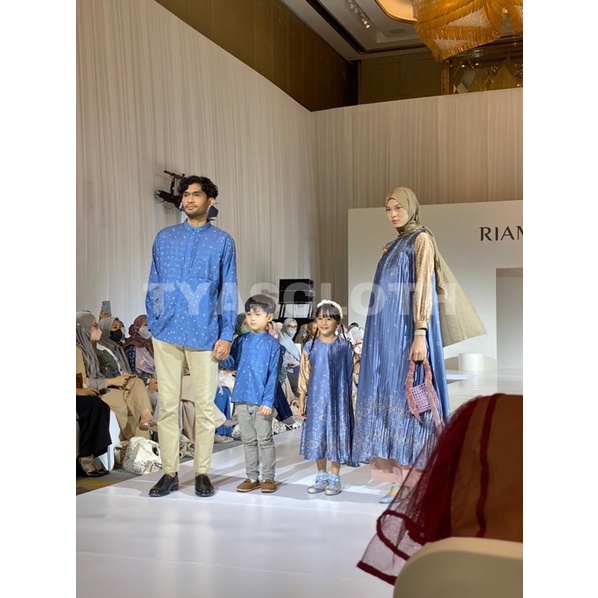 READY‼️ FAMILY SET Maleka Dress Anak dan Mantari Dress Ibu Ria Miranda Sarimbit Raya Collection 2022