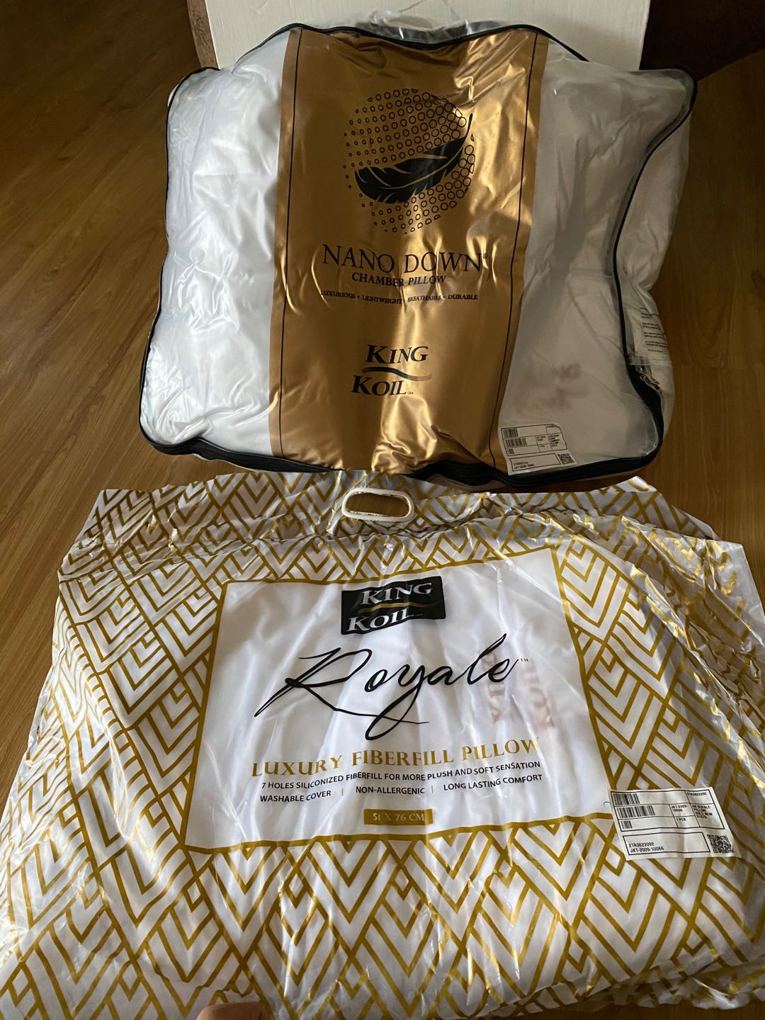 Bantal Kepala Nano Down King Koil / Kingkoil (bulu Angsa + Nano Fiber)