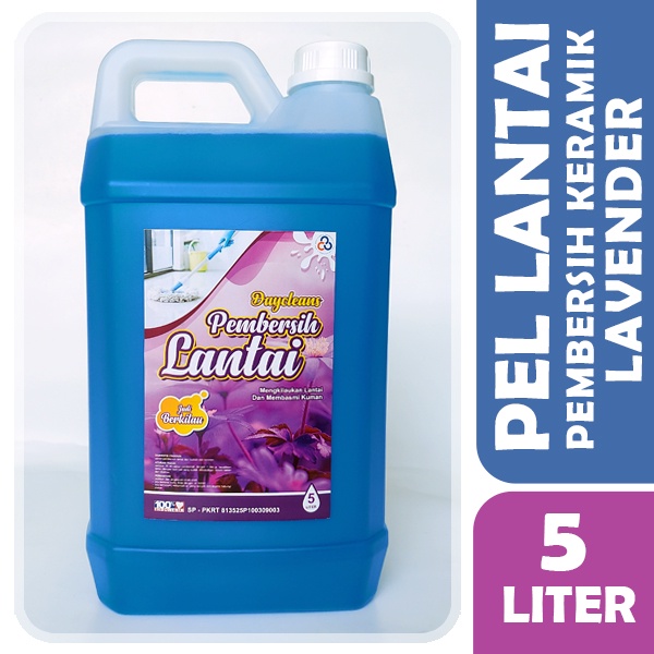 Sabun Pembersih lantai 5 Liter SABUN PEL Lantai (APEL-LAVENDER)