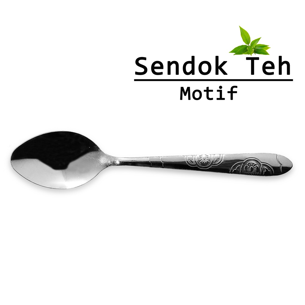 FM - Sendok Teh Kecil Stainless Steel isi 12 pcs