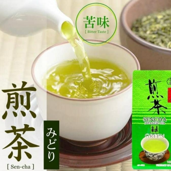 

(BISA COD) Japanese Green Tea Sencha Teh Jepang Bubuk Uji No Tsuyu Sen-Cha TERMURAH Kode 291