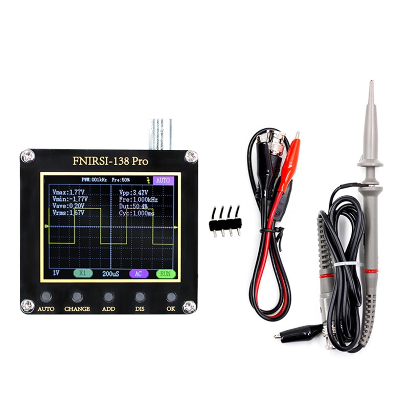 Osiloskop Digital 220V 200Khz Analog Bandwidth Dan 2.5Msa / s Untuk Perbaikan Peralatan