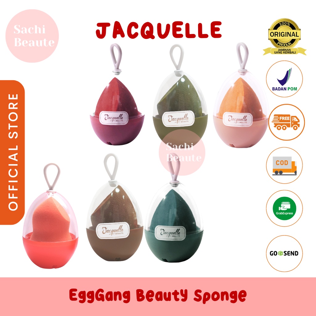 Jacquelle EggGang Beauty Sponge - Spons Beauty Blender Makeup