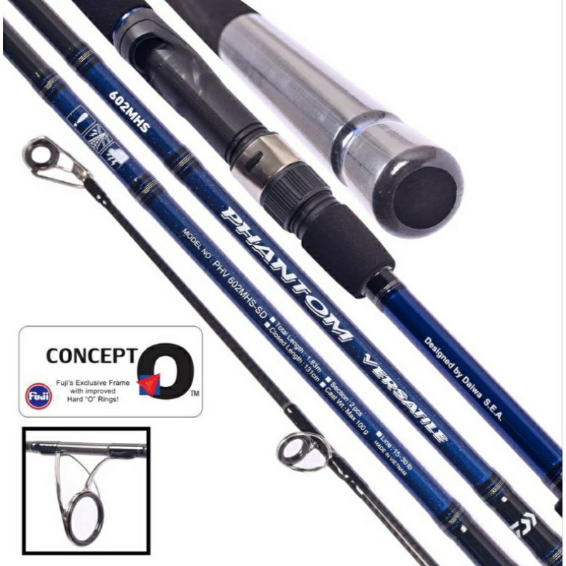 joran Daiwa PHANTOM VERSATILE 602MHS|662MHS|702MHS