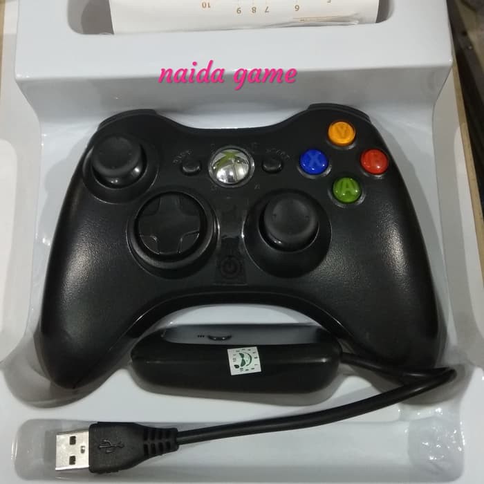 Terlaris stik xbox 360 wireless bundle receiver pc